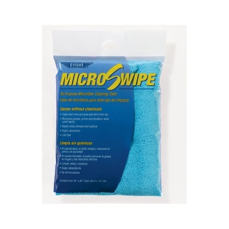 Ettore Products 16 x 20 in Microswipe Cloth Blue 84445